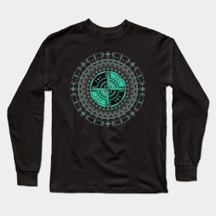 The Storm (Aqua) Long Sleeve T-Shirt